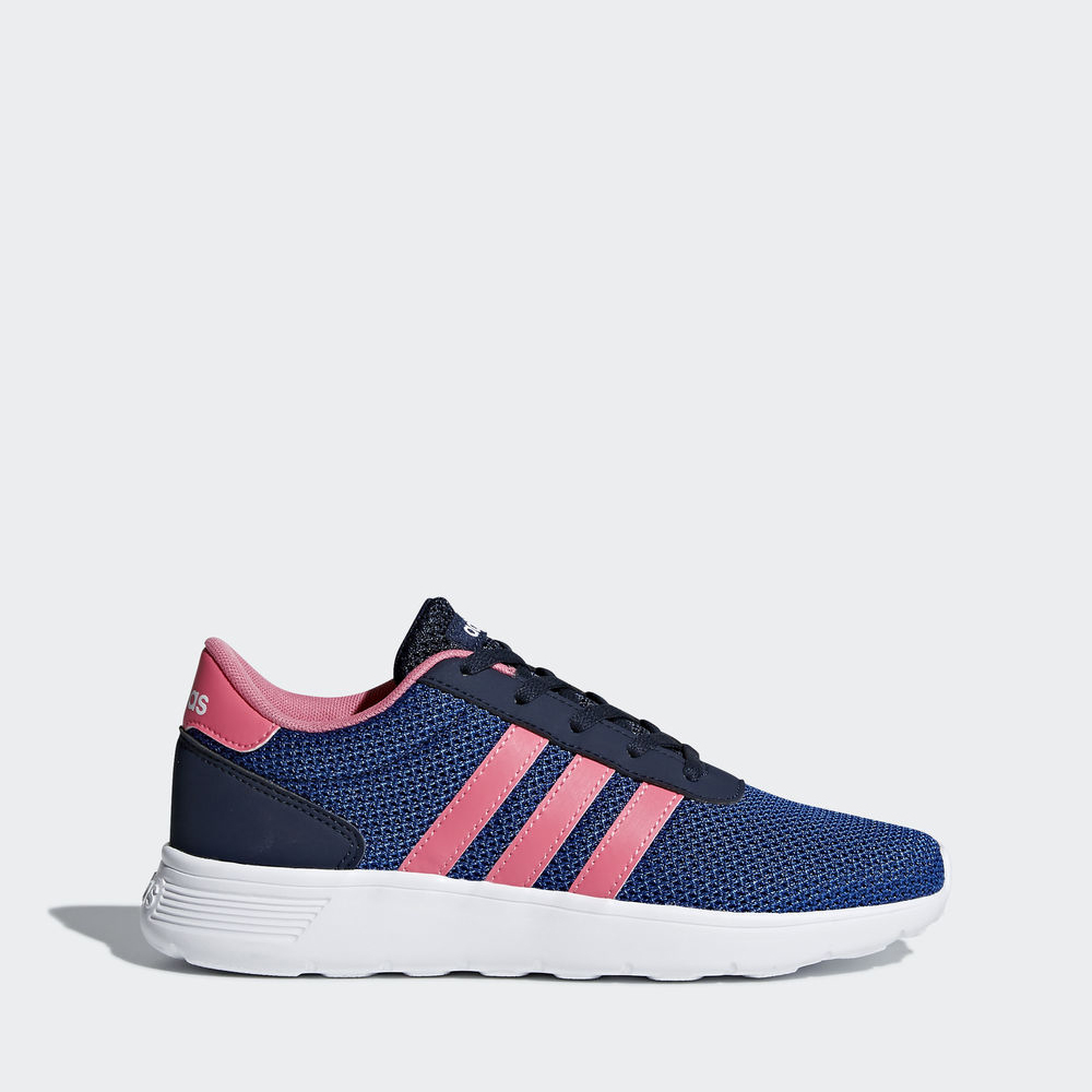 Adidas Lite Racer - παπουτσια για τρεξιμο για κοριτσια - Σκουρο Μπλε/Ροζ/Μπλε Ρουά,Μέγεθος: EU 27 –